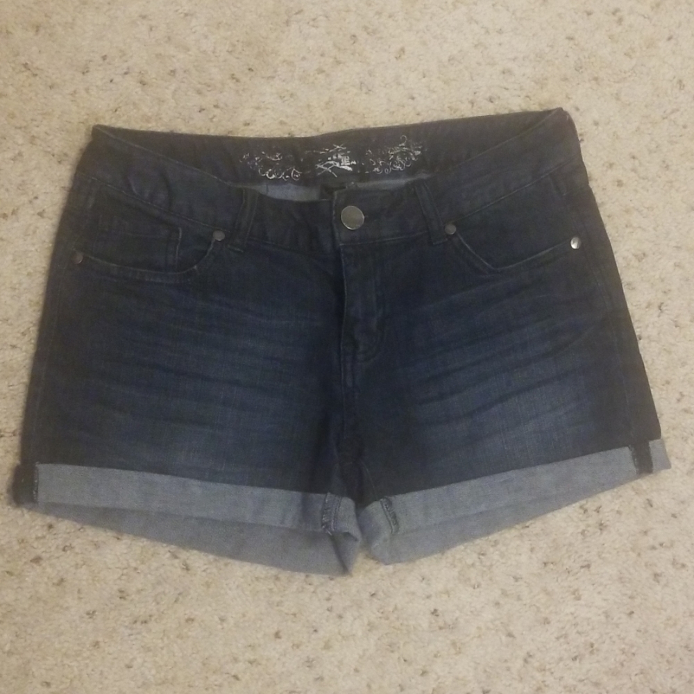 Express Jean Cuffed Shorts - Size 6